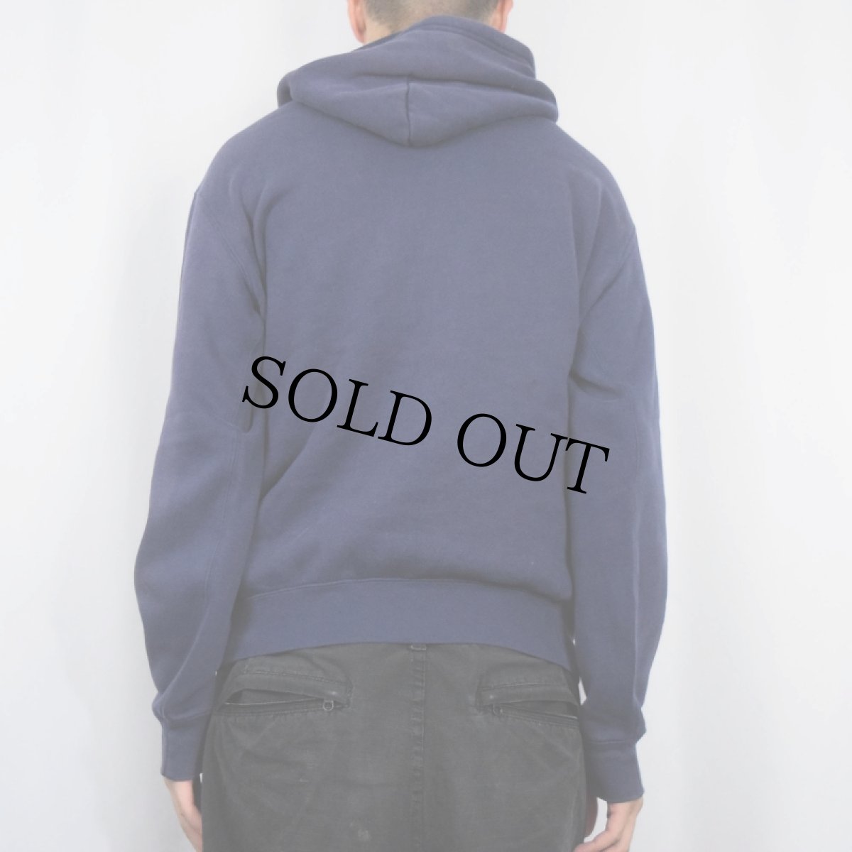 画像3: POLO Ralph Lauren ロゴ刺繍 スウェットジップパーカー NAVY M (3)