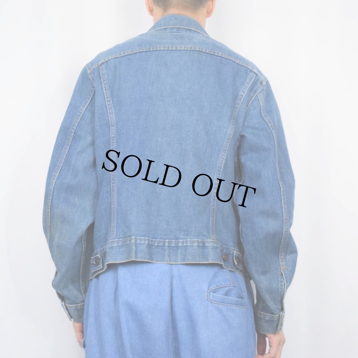 画像3: 70〜80's Levi's 70505-0217 USA製 デニムジャケット SIZE44 (3)