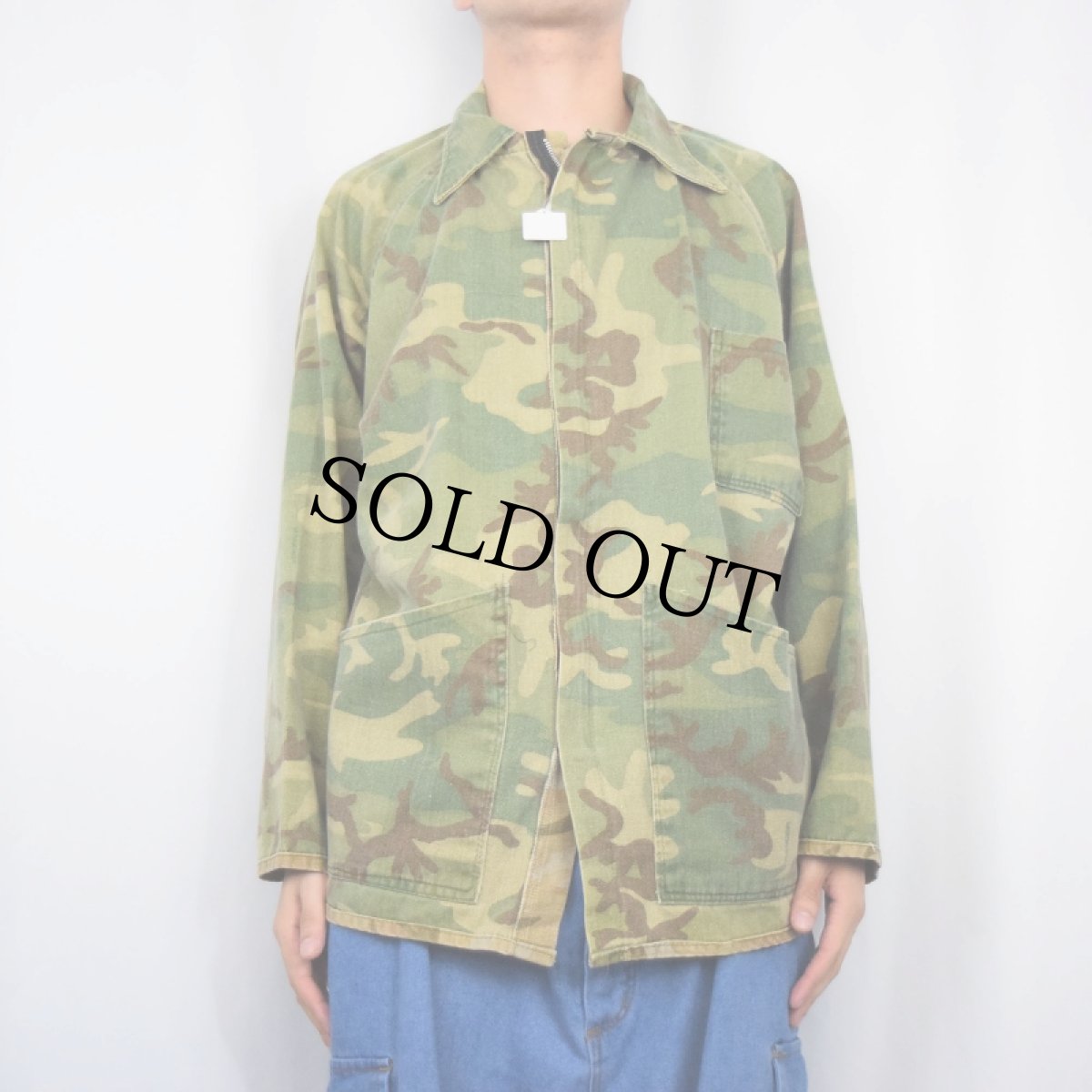 画像3: 80's RANGER USA製 カモ柄 リバーシブル ハンティングジャケット XL (3)