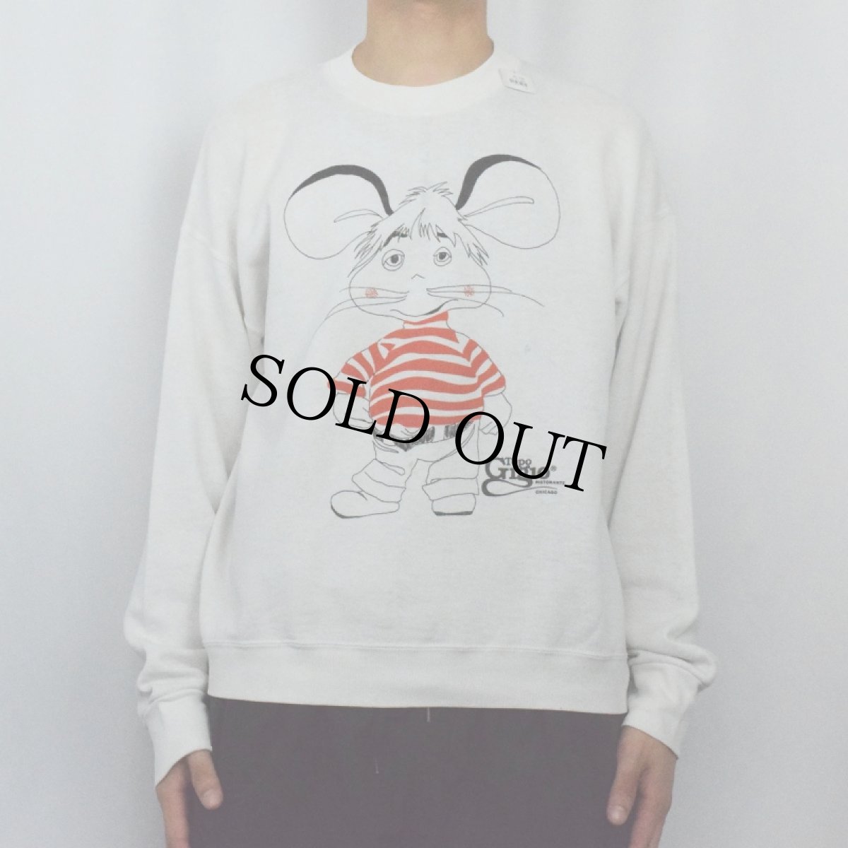 画像3: Topo Gigio キャラクタープリントスウェット L (3)