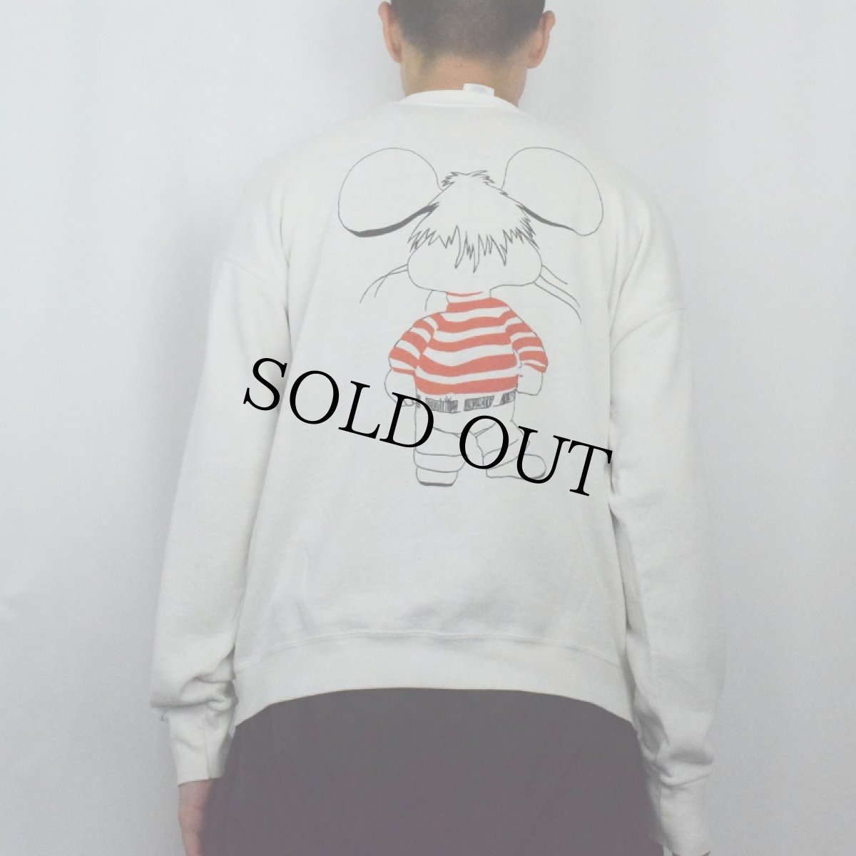 画像4: Topo Gigio キャラクタープリントスウェット L (4)