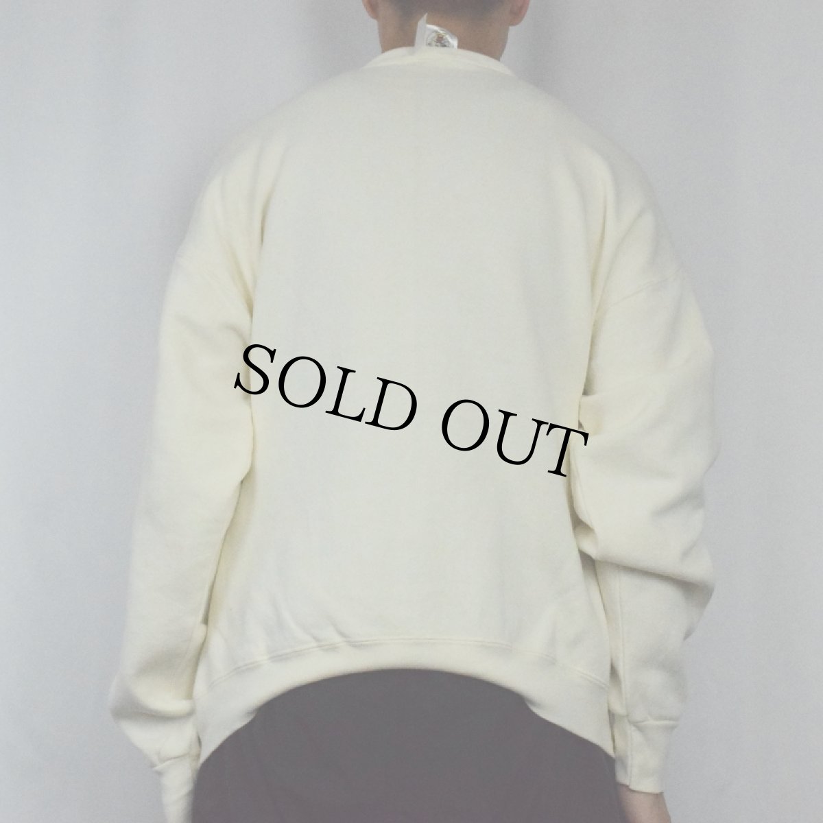 画像3: 90's MICKEY&CO. USA製 青パンミッキー キャラクタープリントスウェット XL (3)