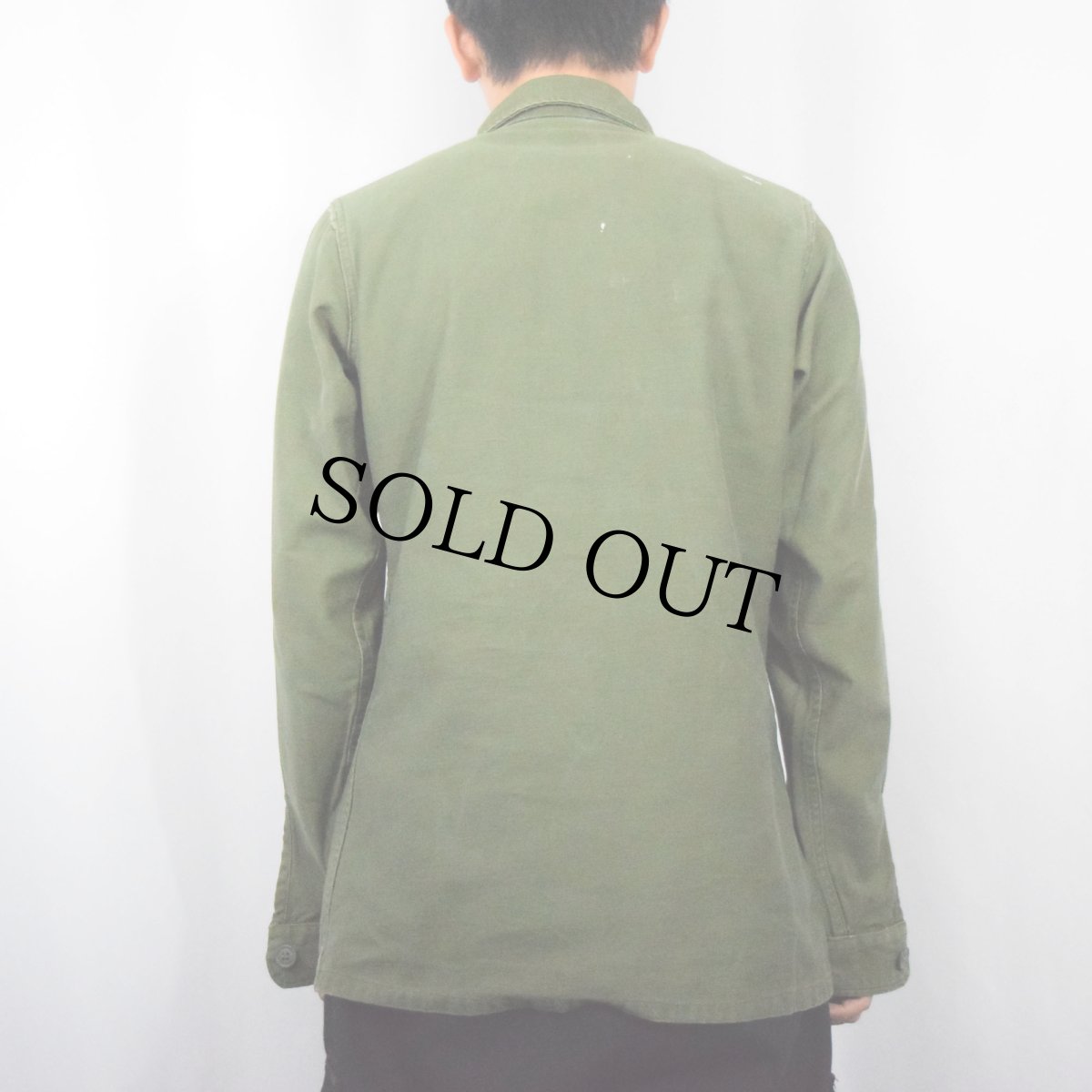 画像3: 60's U.S.ARMY ユーティリティシャツ 3rd 15 1/2×33 (3)