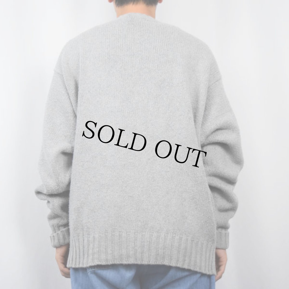 画像3: POLO Ralph Lauren ロゴ刺繍 コットンニットセーター XL (3)