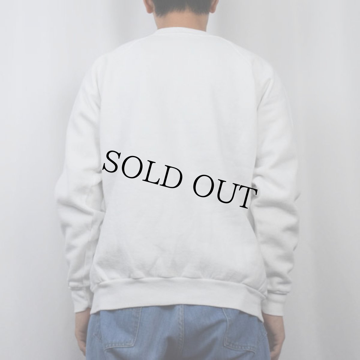 画像3: "ONE VERY NEAT GRANDMOTHER" イラストプリント ラグランスウェット (3)