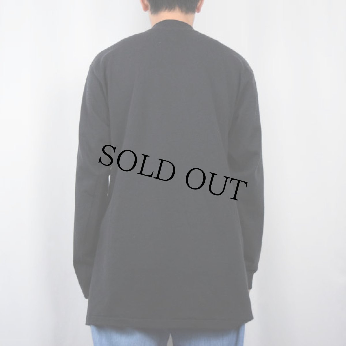 画像3: 70〜80's USA製 "RAIDERS WRESTLING" モックネック プリントロンT BLACK L (3)