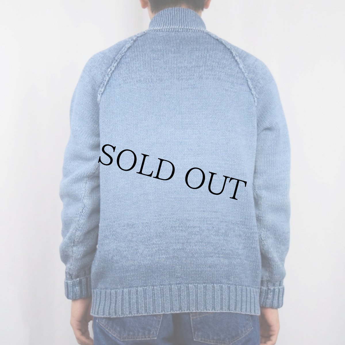 画像3: POLO Ralph Lauren コットンニットジップジャケット L (3)