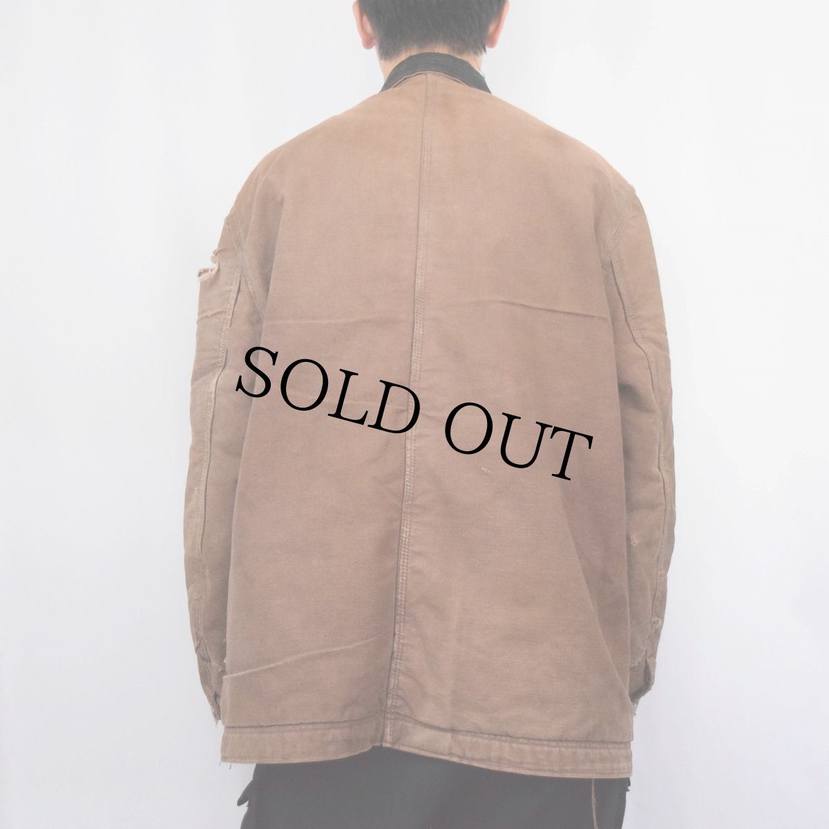 画像3: 〜50's Madewell ブランケットライナー ダックカバーオール (3)