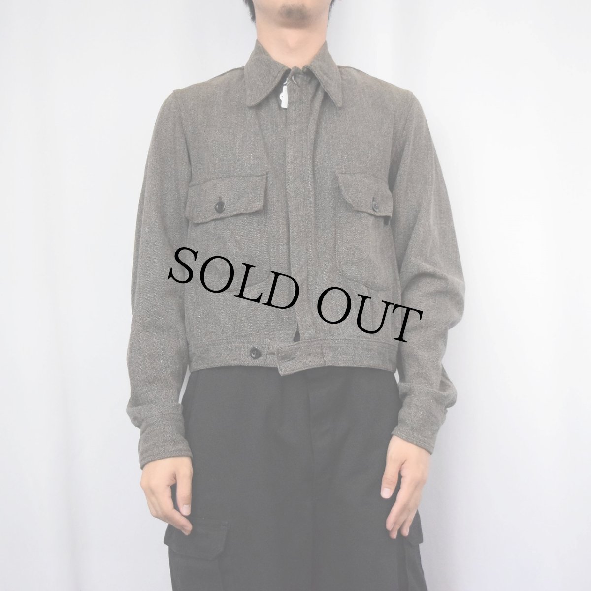 画像2: 50's Peerless コバートワークジャケット (2)