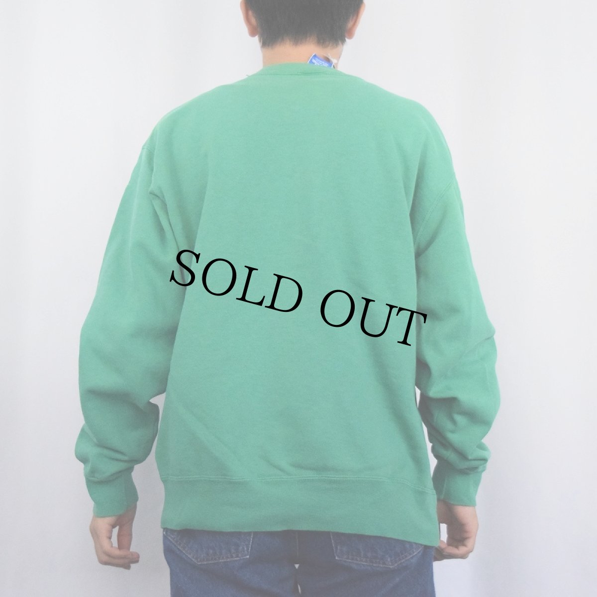 画像3: 90's Champion USA製 前V ロゴ刺繍スウェット XL (3)