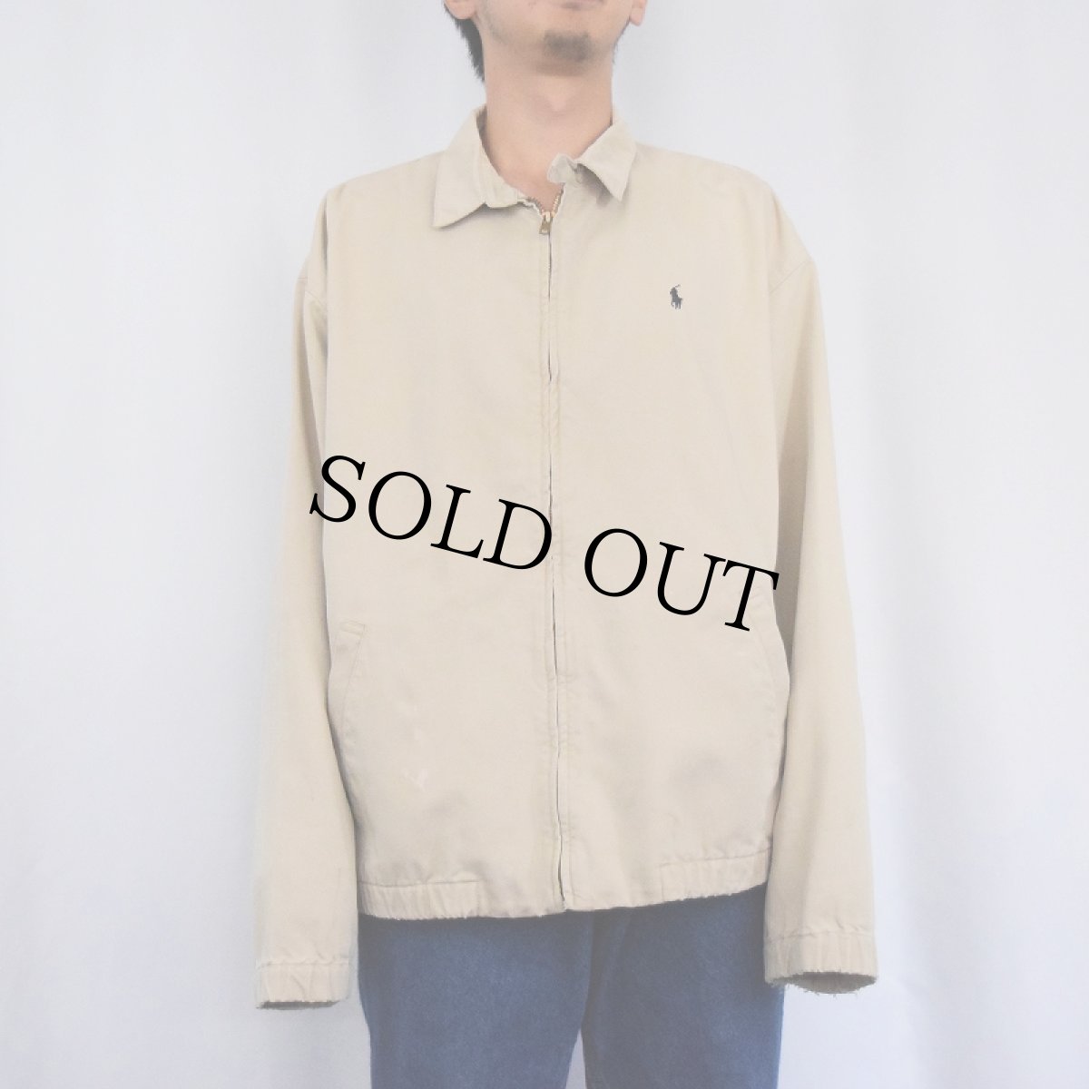 画像2: POLO Ralph Lauren ロゴ刺繍 コットンスイングトップ L (2)