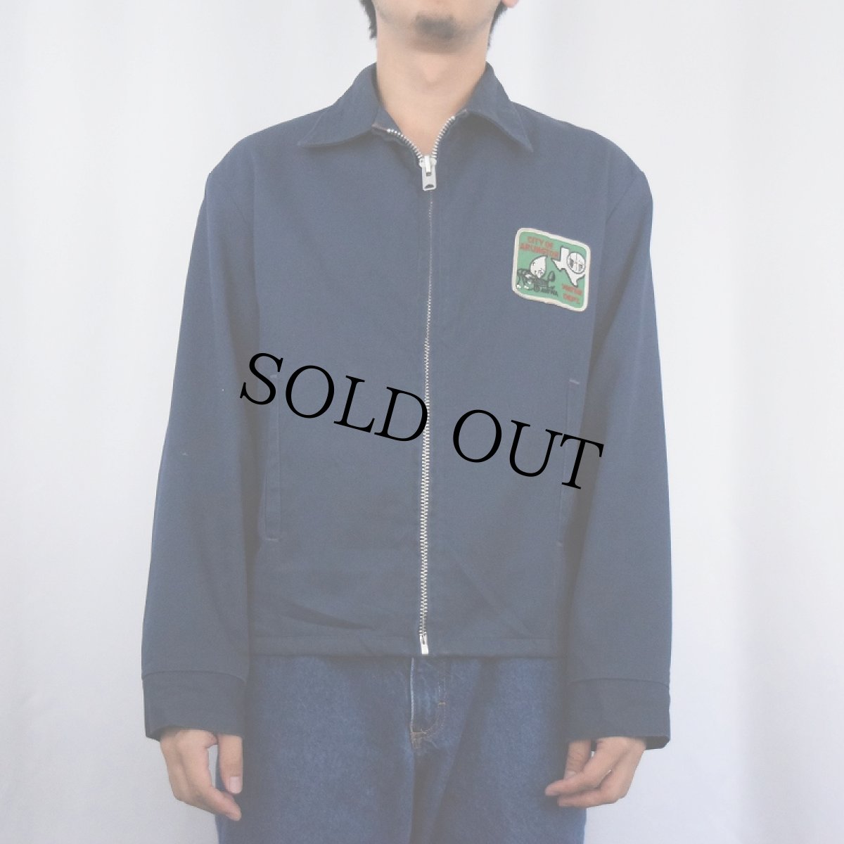 画像2: 60's BIG MAC by Penneys ワッペン付き ワークジャケット NAVY (2)