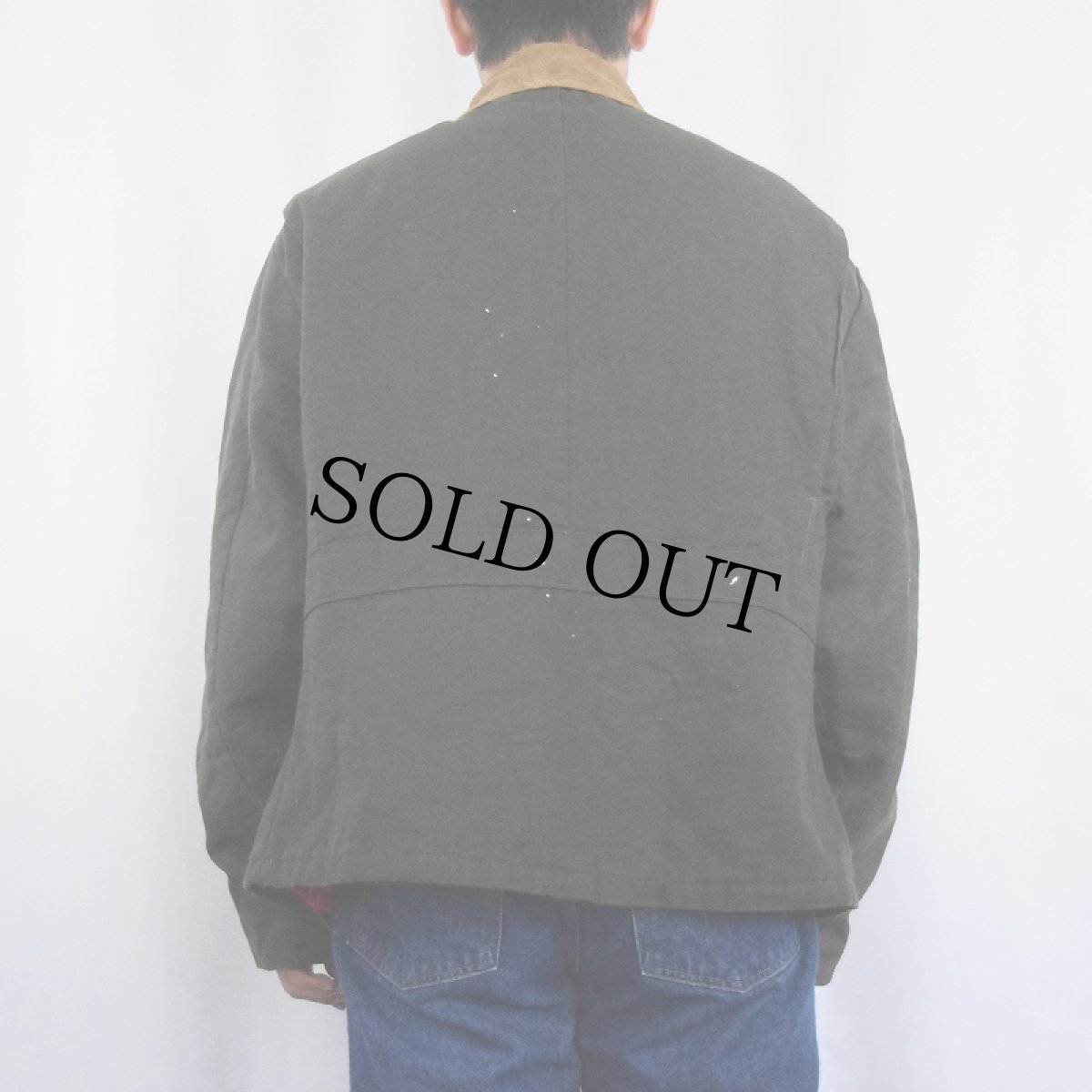 画像3: 70's Key IMPERIAL キルティングライナー ワークジャケット (3)