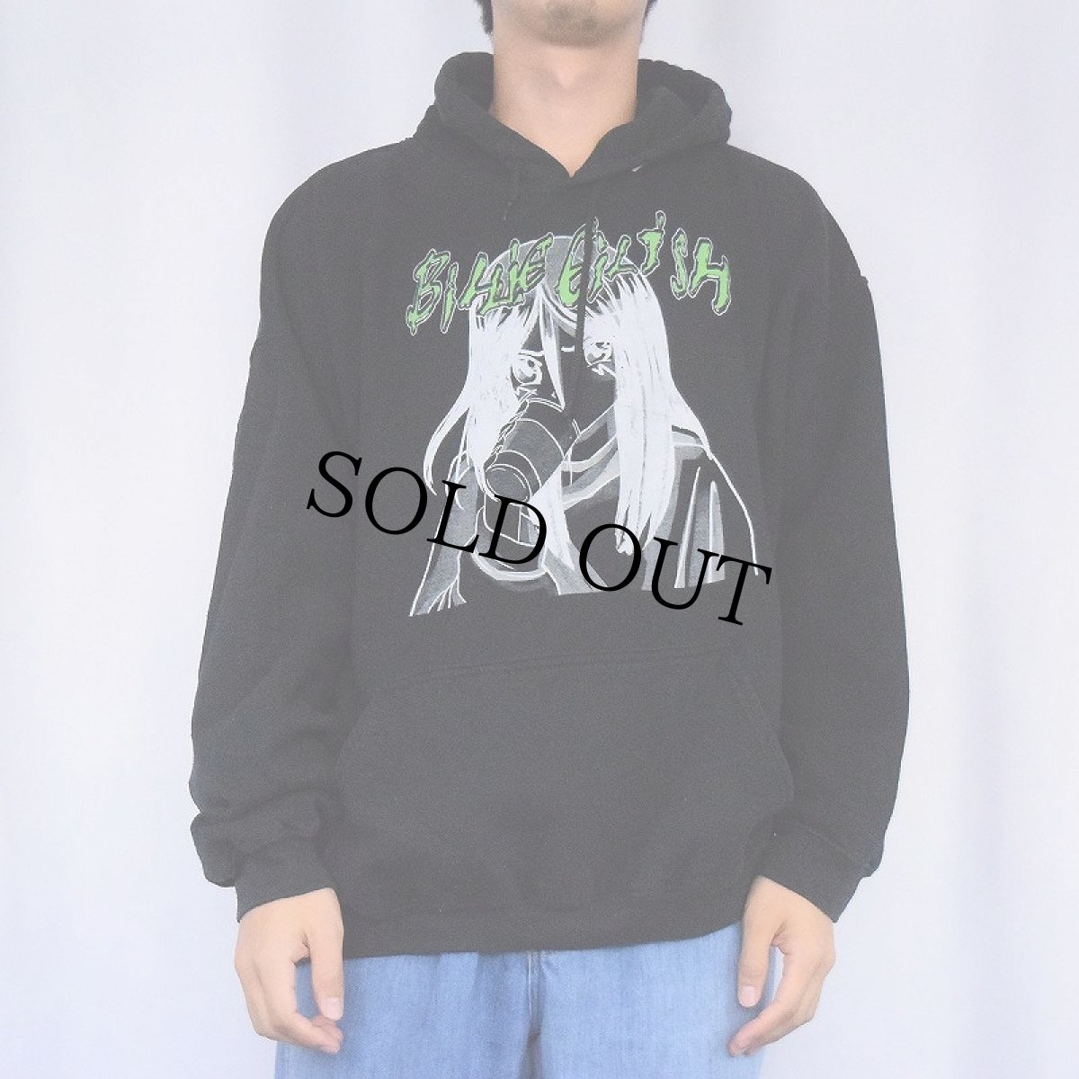 画像2: Billie Eilish ミュージシャンスウェットフーディー BLACK L (2)