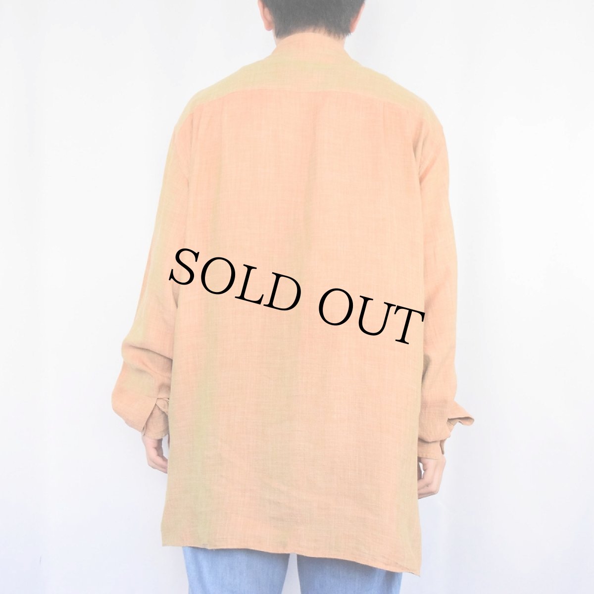 画像3: Ermenegildo Zegana 玉虫色 シルクシャツ XL (3)