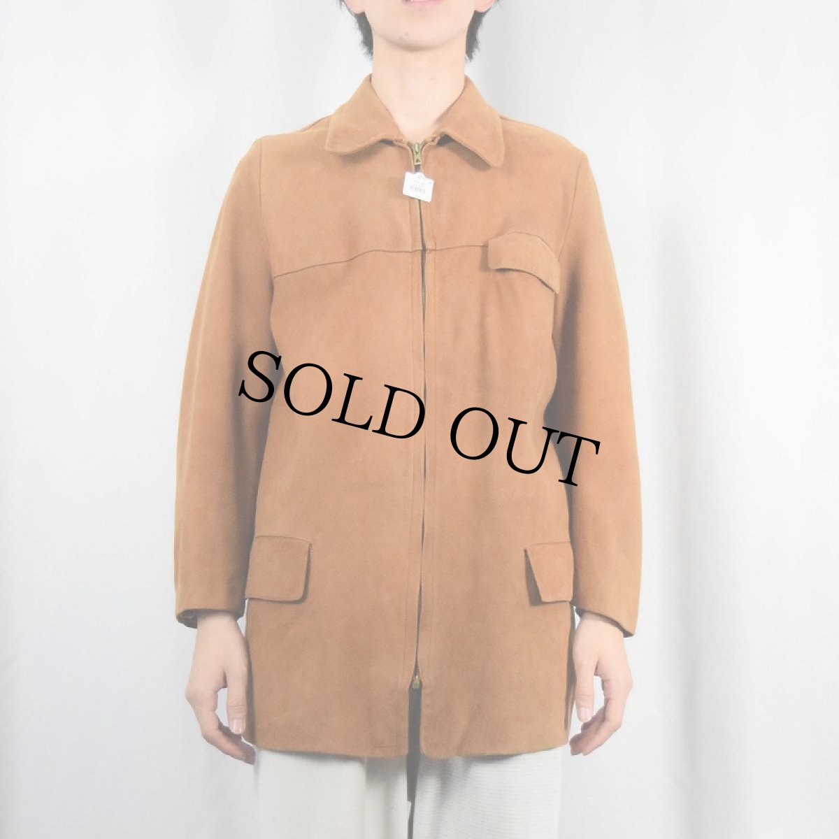 画像2: 50's〜 スエードレザージャケット (2)