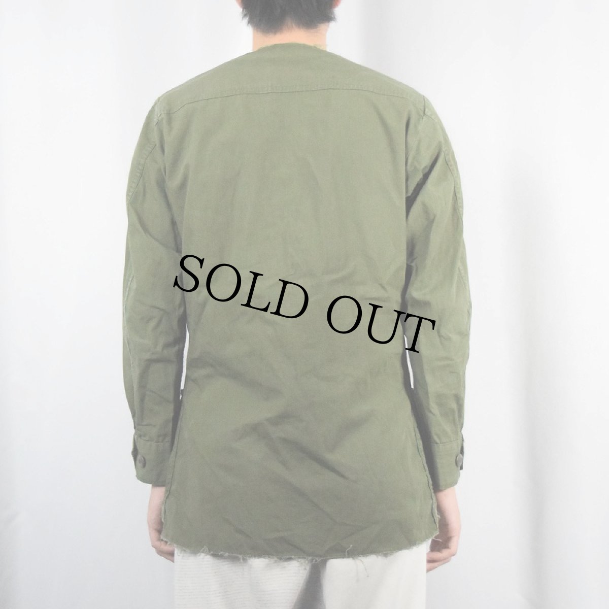 画像3: 60's U.S.ARMY カットオフ ジャングルファティーグジャケット 3rd X-SMALL REGULAR (3)