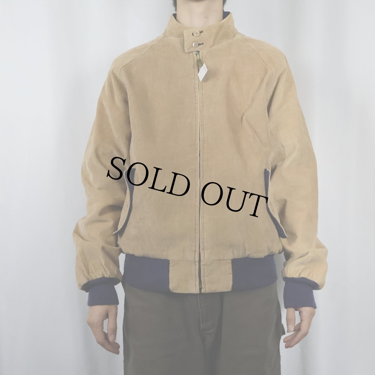 画像3: 80〜90's COMPASS POINT リバーシブル コーデュロイ スイングトップ XL (3)