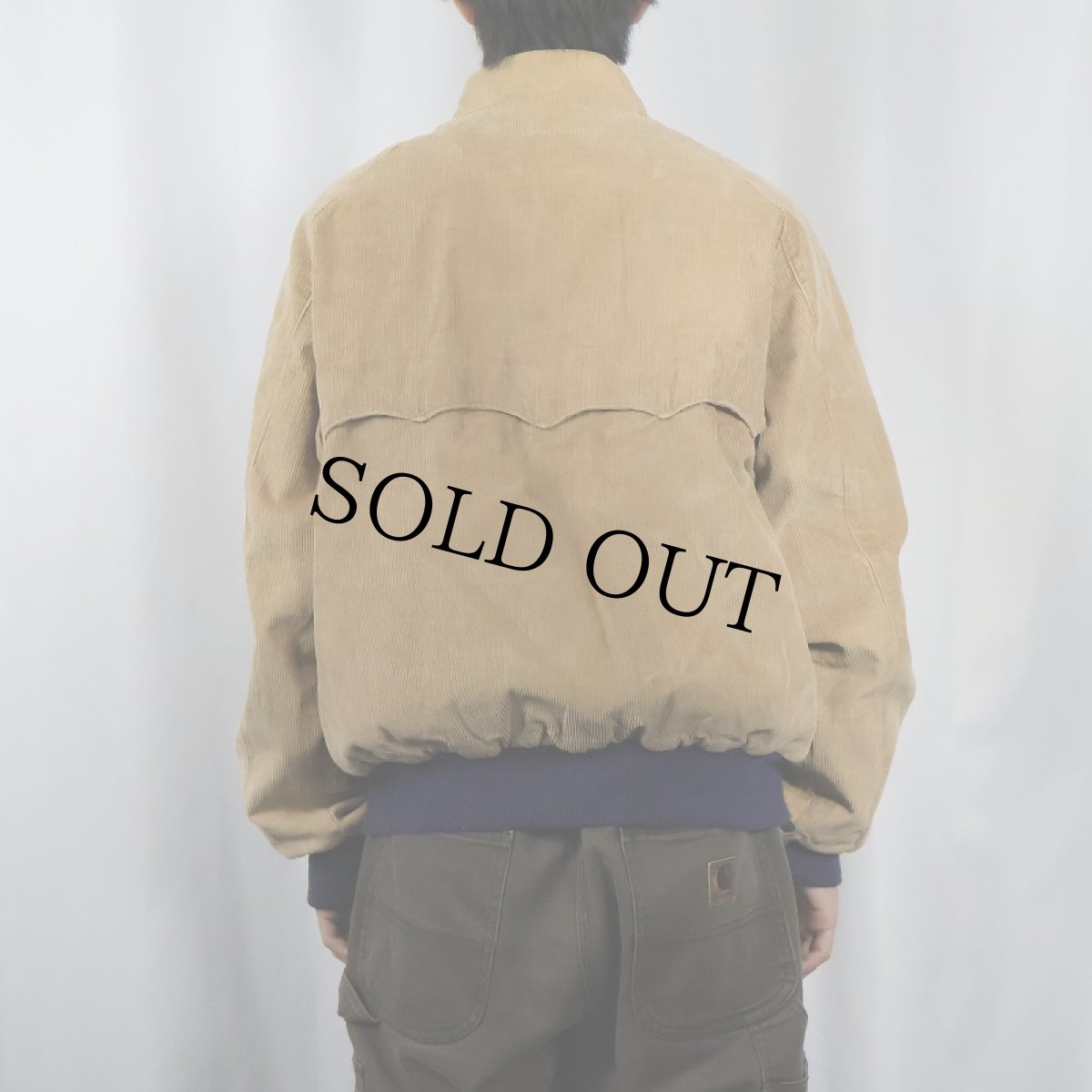 画像4: 80〜90's COMPASS POINT リバーシブル コーデュロイ スイングトップ XL (4)