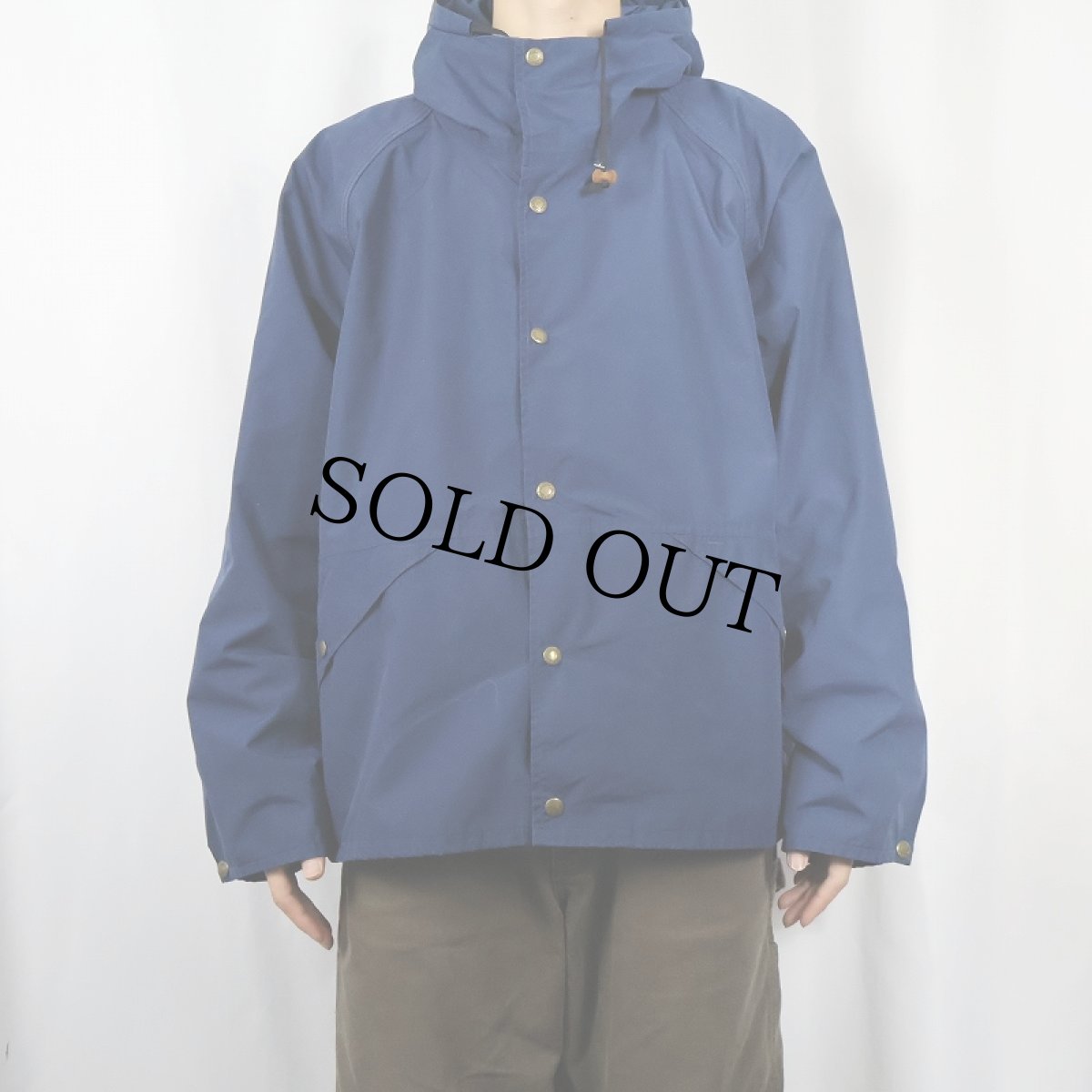 画像2: 【SALE】 80's Cabela's USA製 "GORE-TEX" マウンテンパーカー NAVY L (2)