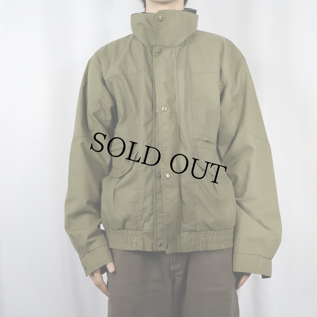 画像2: 80〜90's WINDBREAKER ジップジャケット L (2)