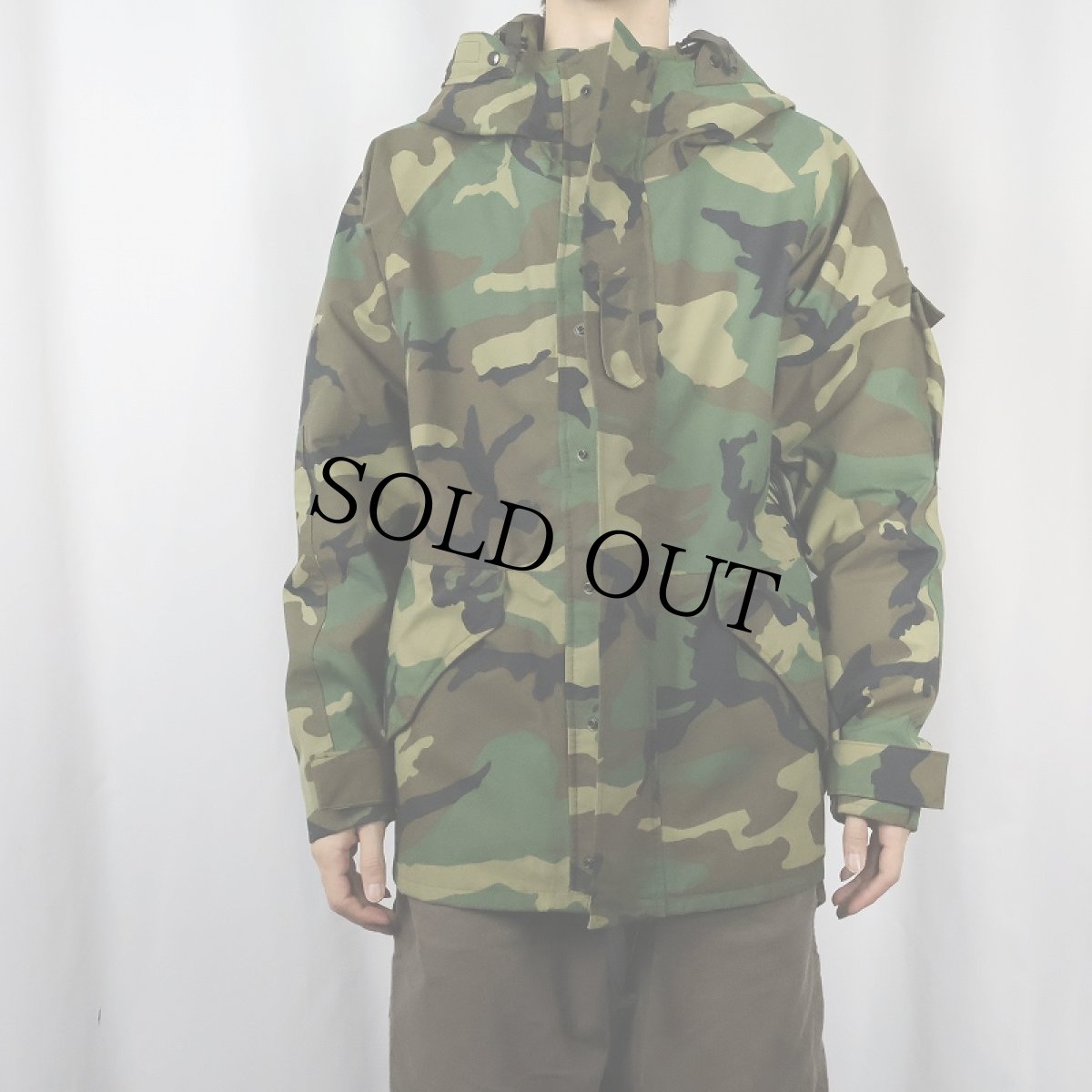 画像2: 90's U.S.ARMY ECWCS GORE-TEXパーカ 1st MEDIUM SHORT (2)