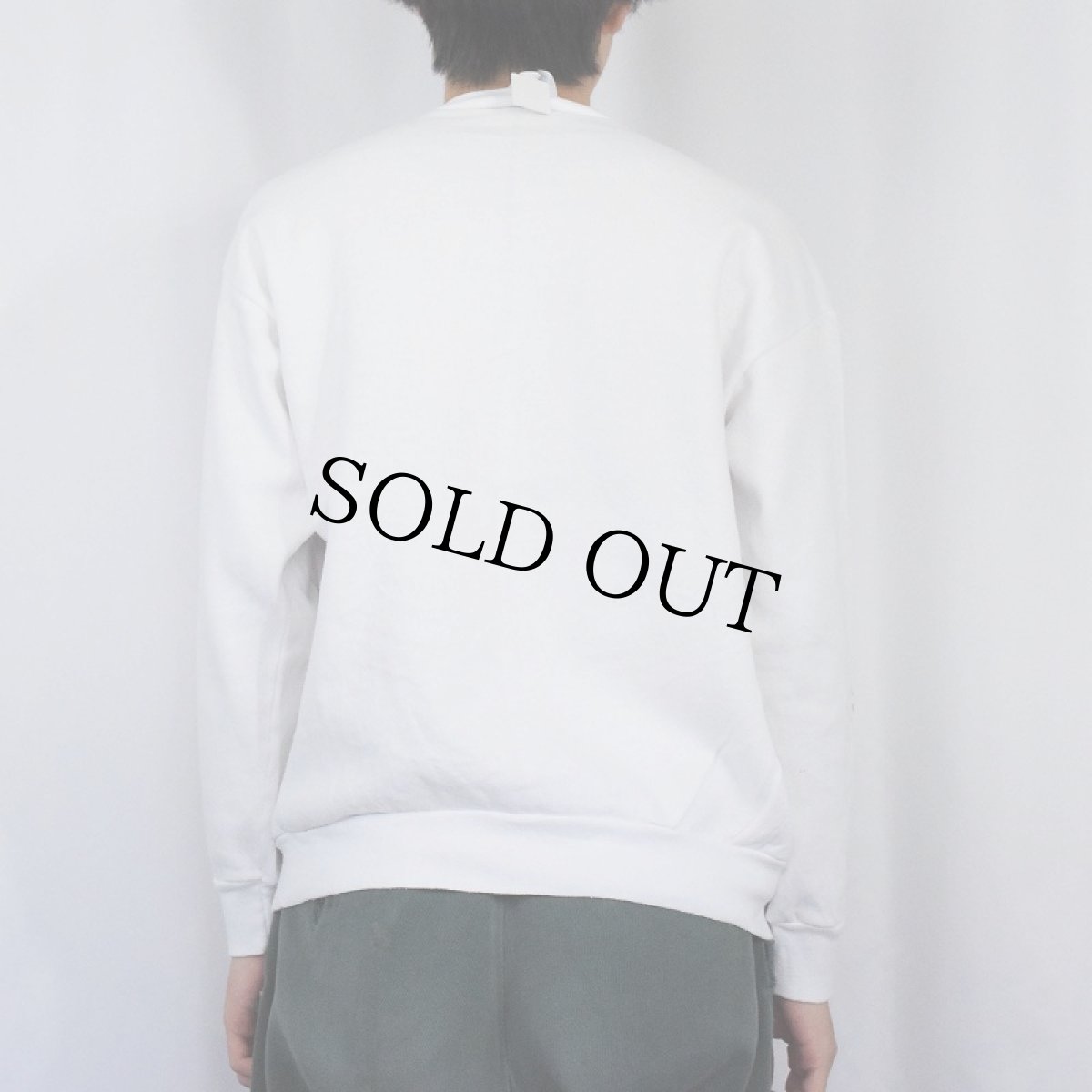 画像3: 80〜90's Disney USA製 "A Bad Day Fishing Is Better Than a Good Day at Work!!!" イラストプリントスウェット L (3)