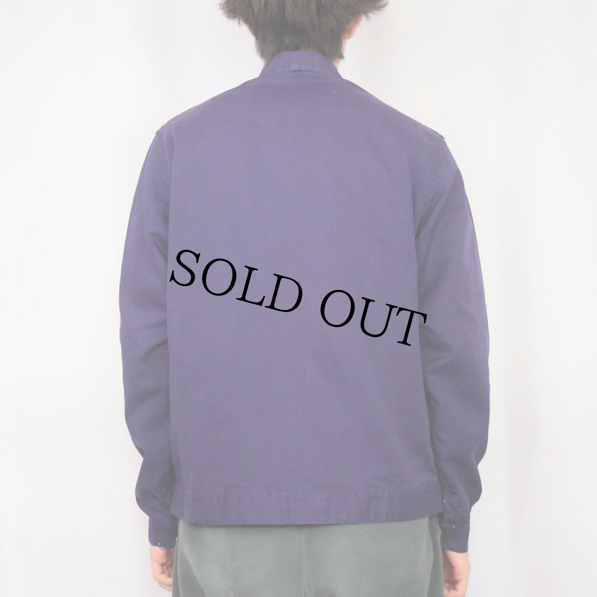 画像3: 【SALE】 70's Adolphe Lafont FRANCE製 ワークジャケット SIZE42 (3)