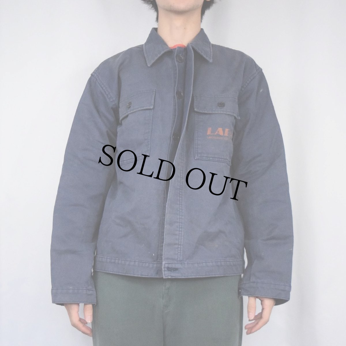 画像2: EURO ワークジャケット SIZE54 (2)