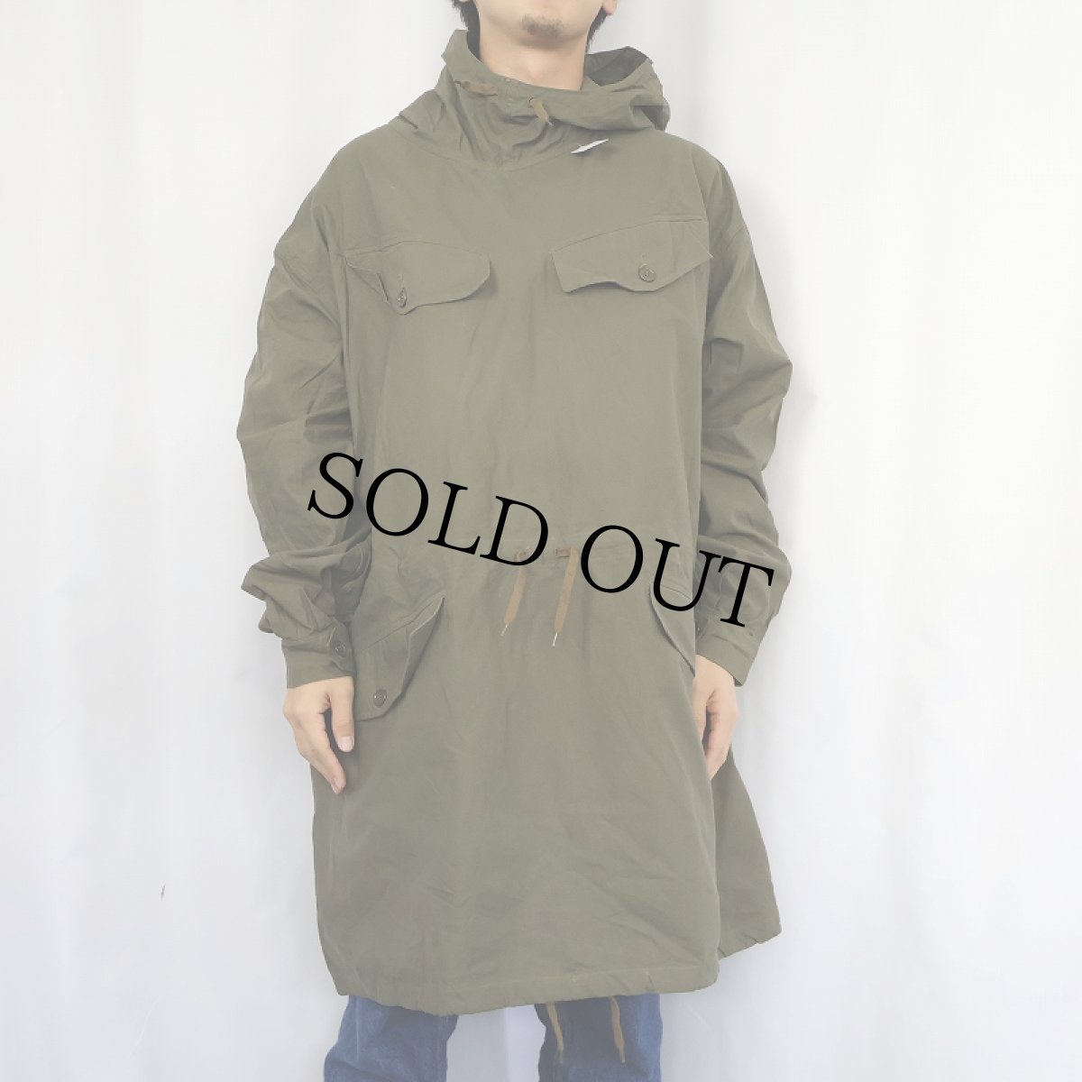 画像2: 50〜60's FRENCH ARMY アルパインスモック SIZE39 (2)