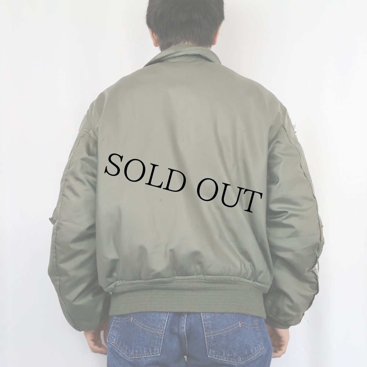 画像3: 80's U.S.AIR FORCE CWU-45/P フライトジャケット LARGE (3)