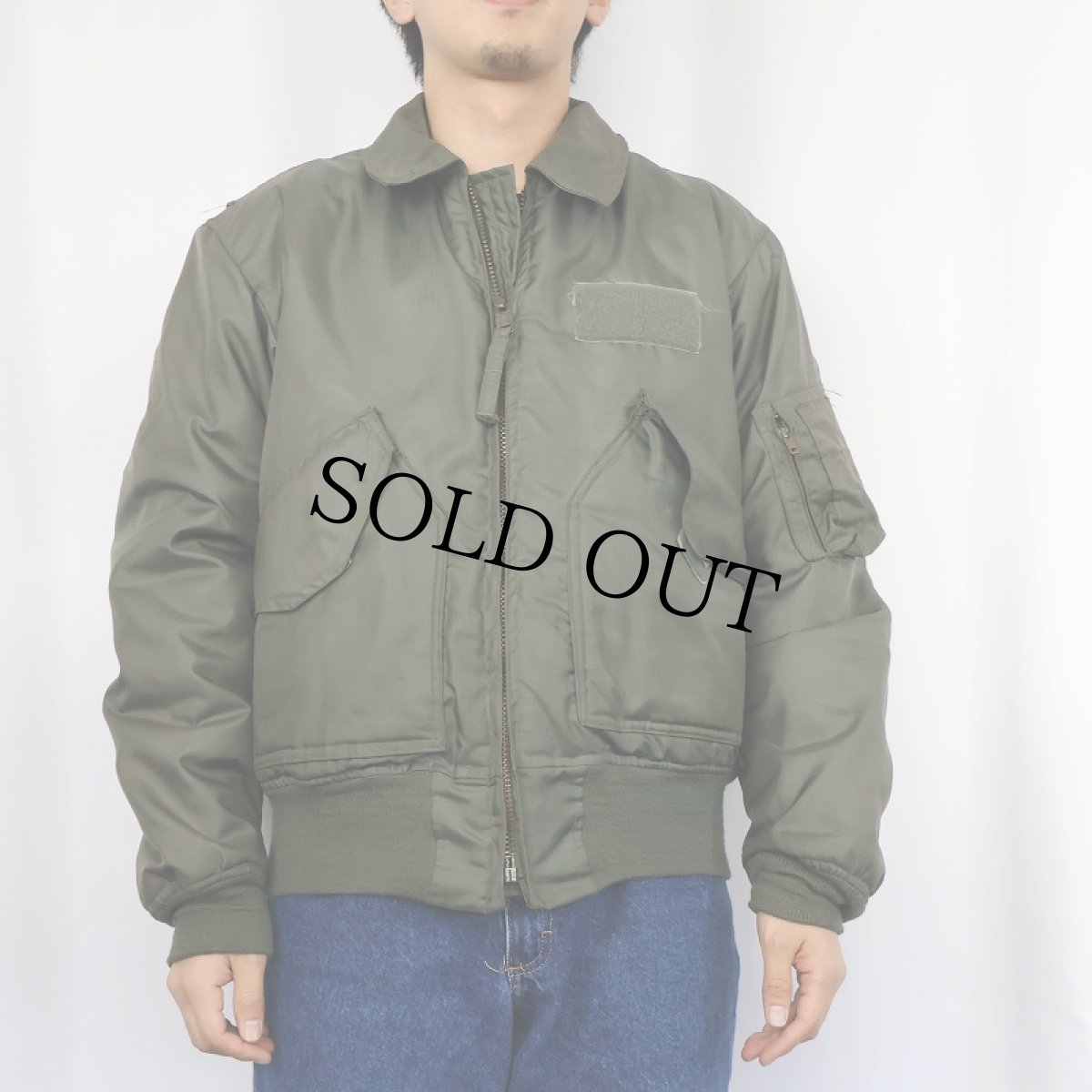 画像2: 70's U.S.AIR FORCE CWU-45/P "TYPE A" フライトジャケット (2)