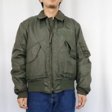 画像2: 70's U.S.AIR FORCE CWU-45/P "TYPE A" フライトジャケット (2)