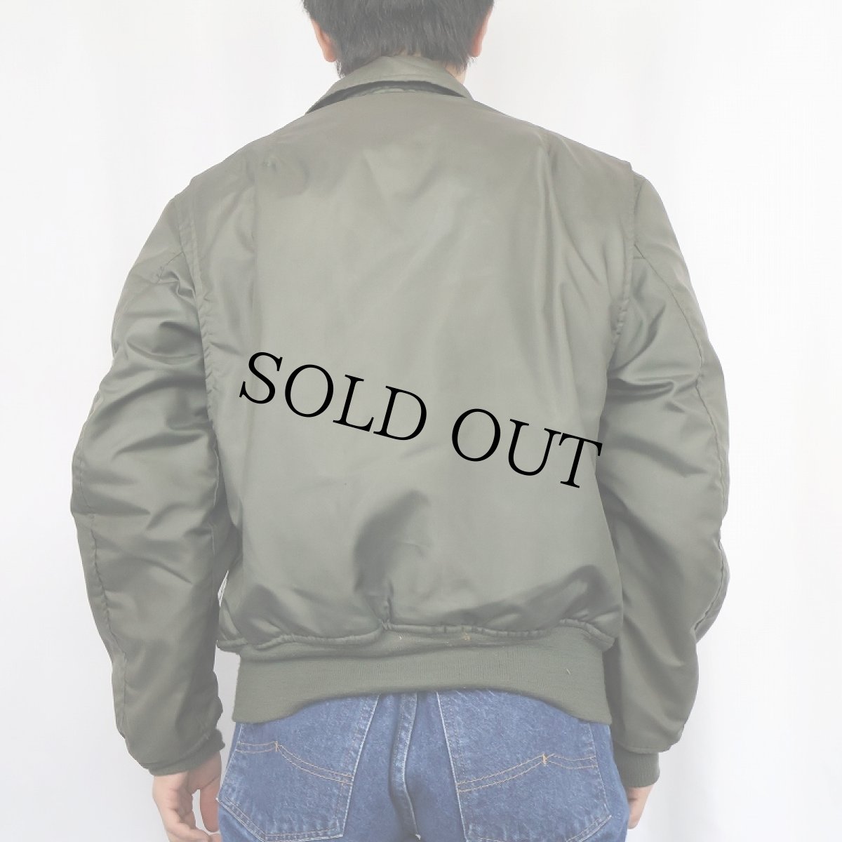 画像3: 70's U.S.AIR FORCE CWU-45/P "TYPE A" フライトジャケット (3)