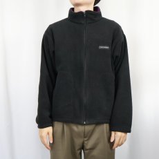 画像2: 90's BLACK DIAMOND USA製 フリースジップジャケット BLACK M (2)