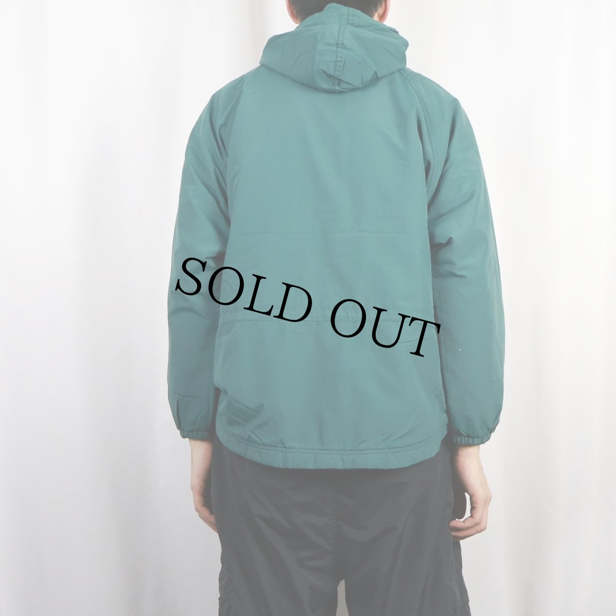 画像3: 80〜90's L.L.Bean USA製 ナイロンアノラックパーカー M (3)