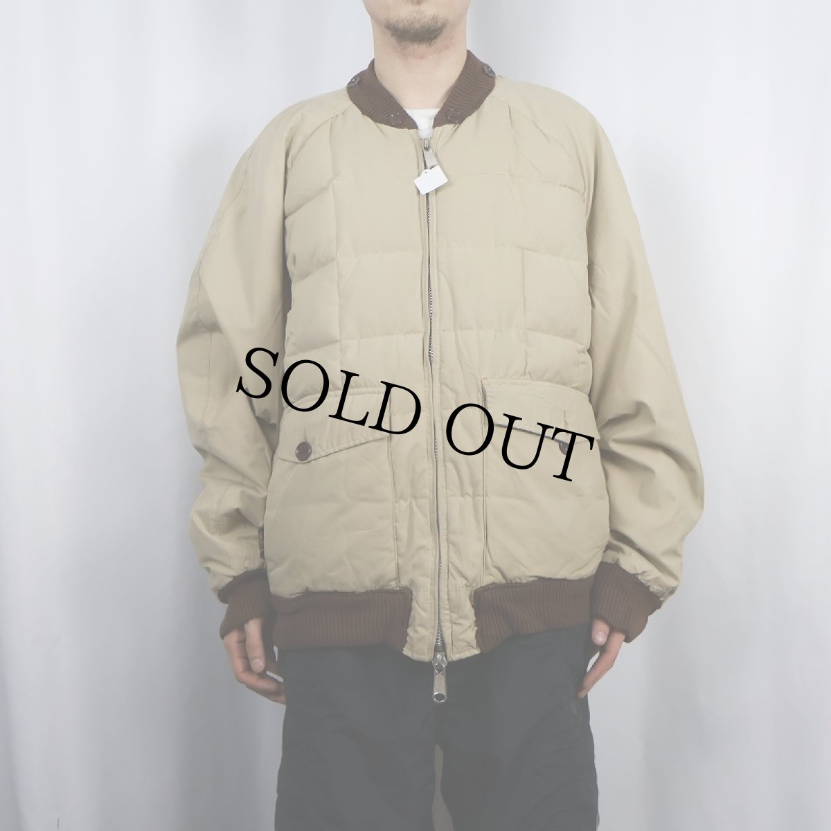 画像3: 70〜80's THERMO KING CANADA製 リバーシブル キルティングダウンジャケット XL (3)