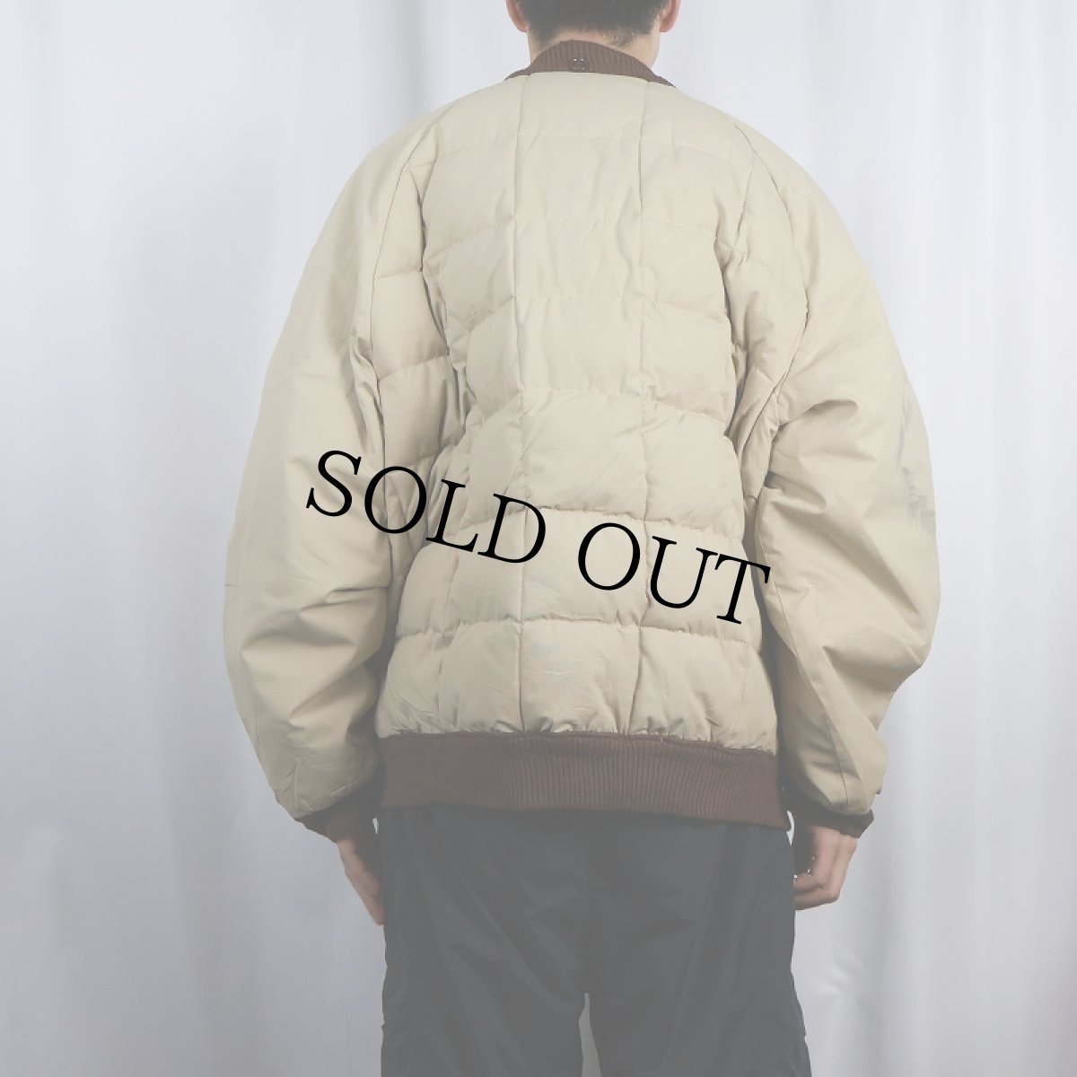 画像4: 70〜80's THERMO KING CANADA製 リバーシブル キルティングダウンジャケット XL (4)