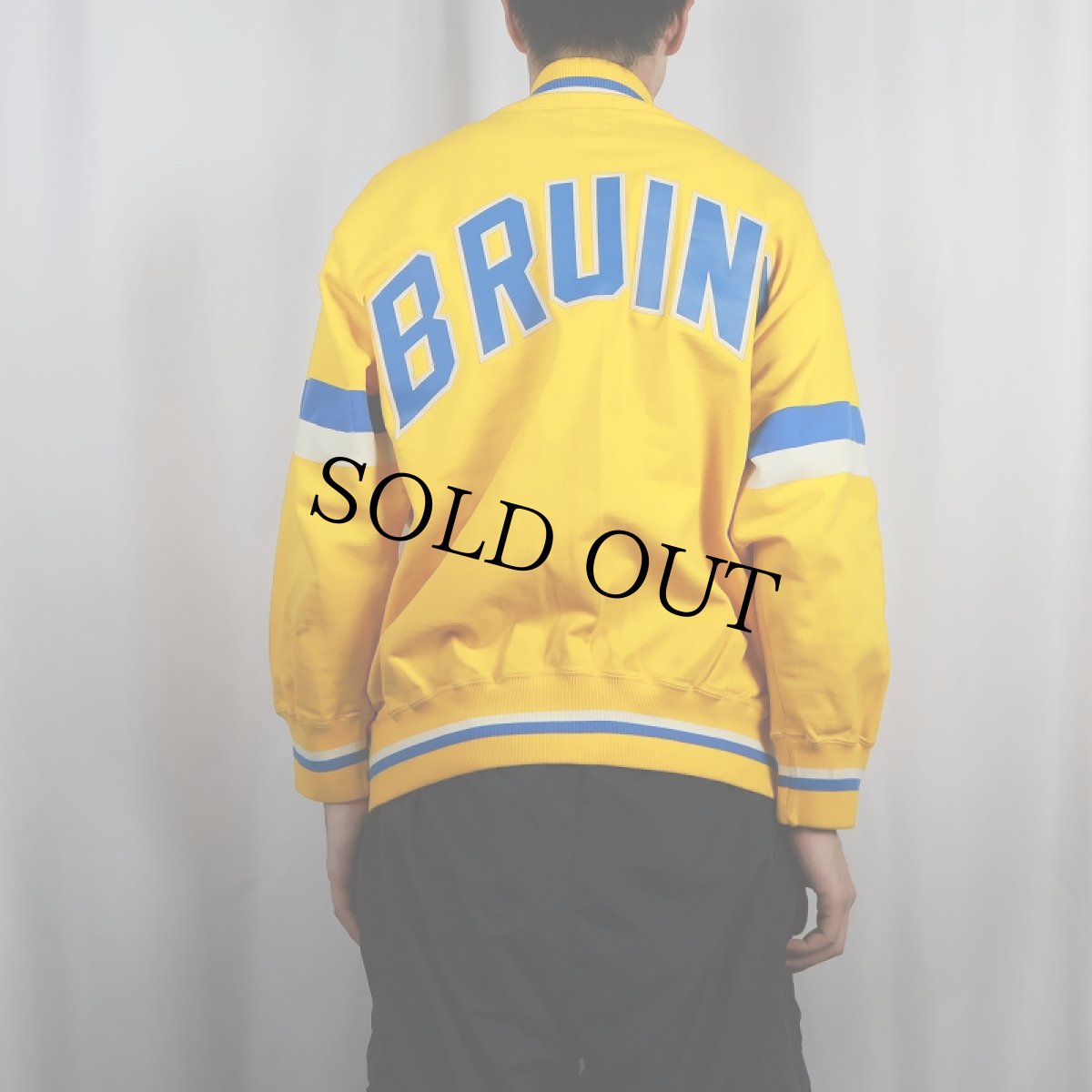 画像4: 60's Sand-Knit "UCLA" スタジャン SIZE44 (4)