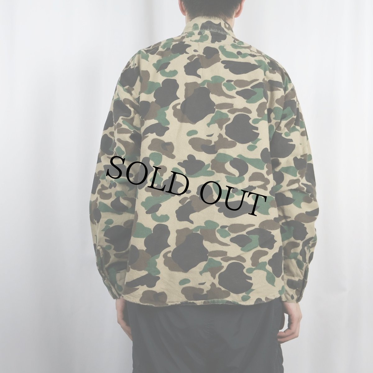 画像3: 70〜80's FIVE BROTHERS USA製 ダックハンターカモ柄 ヘビーネルシャツ XL (3)