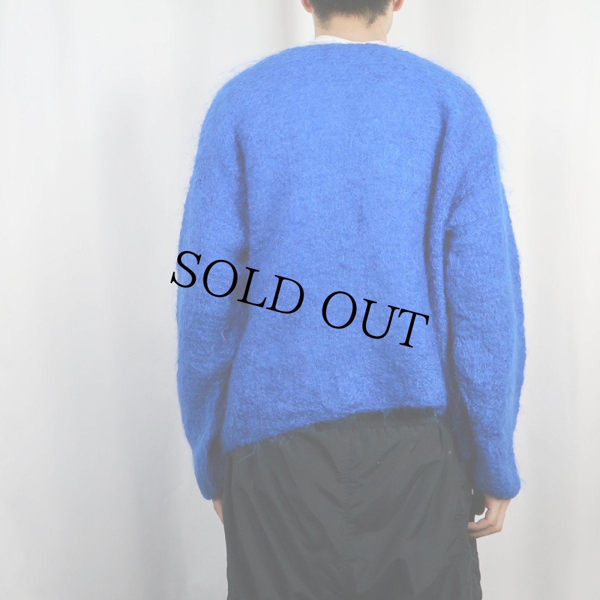 画像3: ハンドメイド シャギーニットセーター (3)