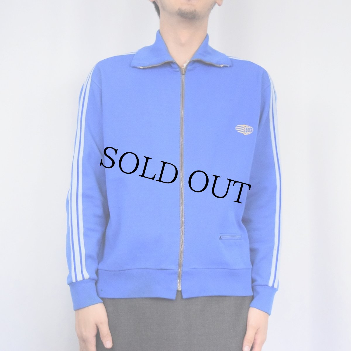 画像2: 60~70's adidas by VENTEX ワールドマーク トラックジャケット (2)