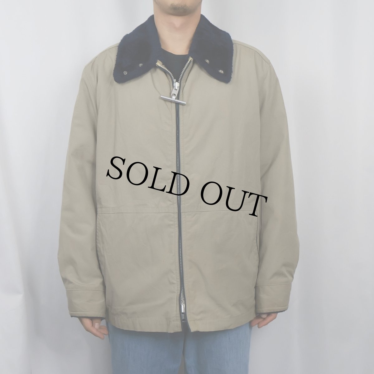 画像2: 70〜80's MIGHTY-MAC USA製 裏ボア ジップジャケット SIZE42 (2)