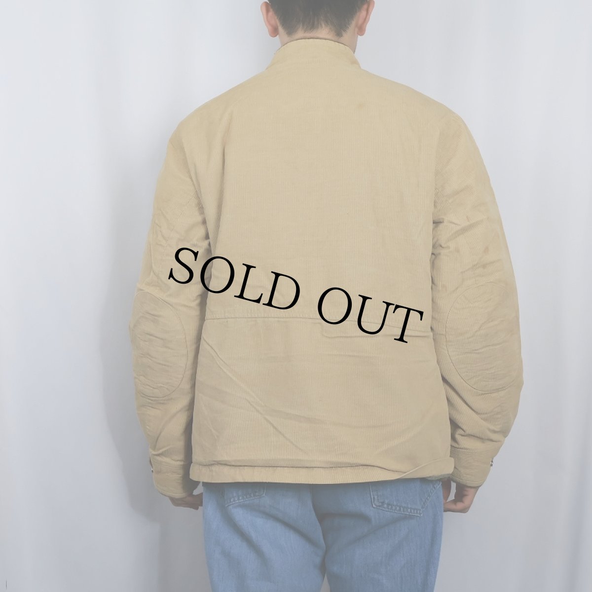 画像3: 70〜80's MIGHTY-MAC USA製 エルボーパッチ付き 裏ボア コーデュロイジャケット (3)