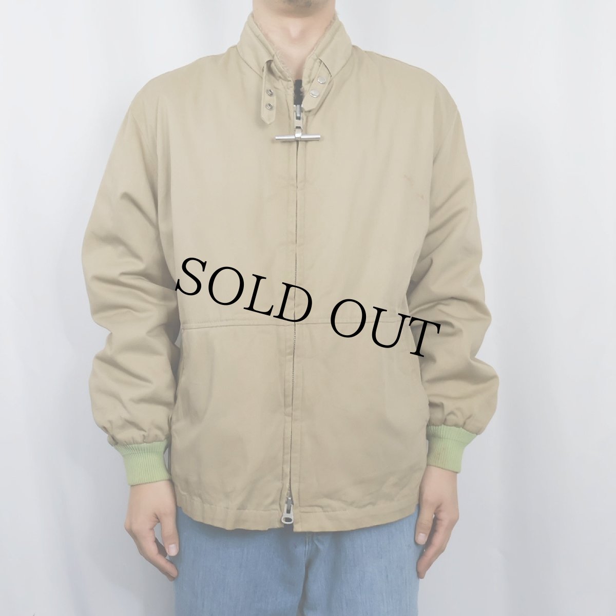 画像2: 70〜80's MIGHTY-MAC 裏ボア チンスト付き ジップジャケット SIZE40 (2)