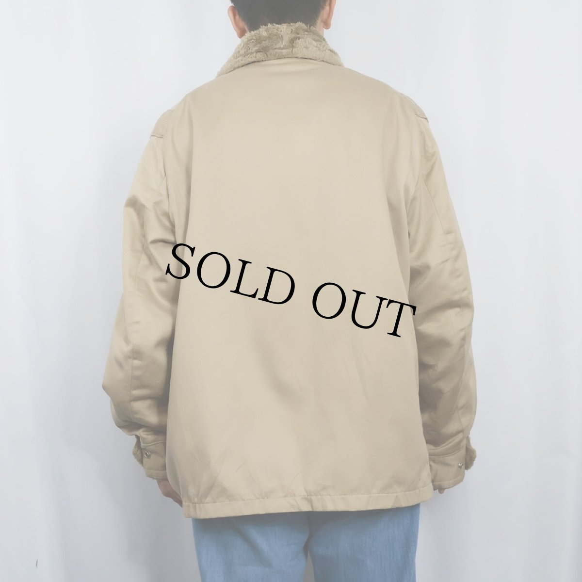 画像3: 60〜70's MIGHTY-MAC 裏ボア ジップジャケット SIZE46 (3)