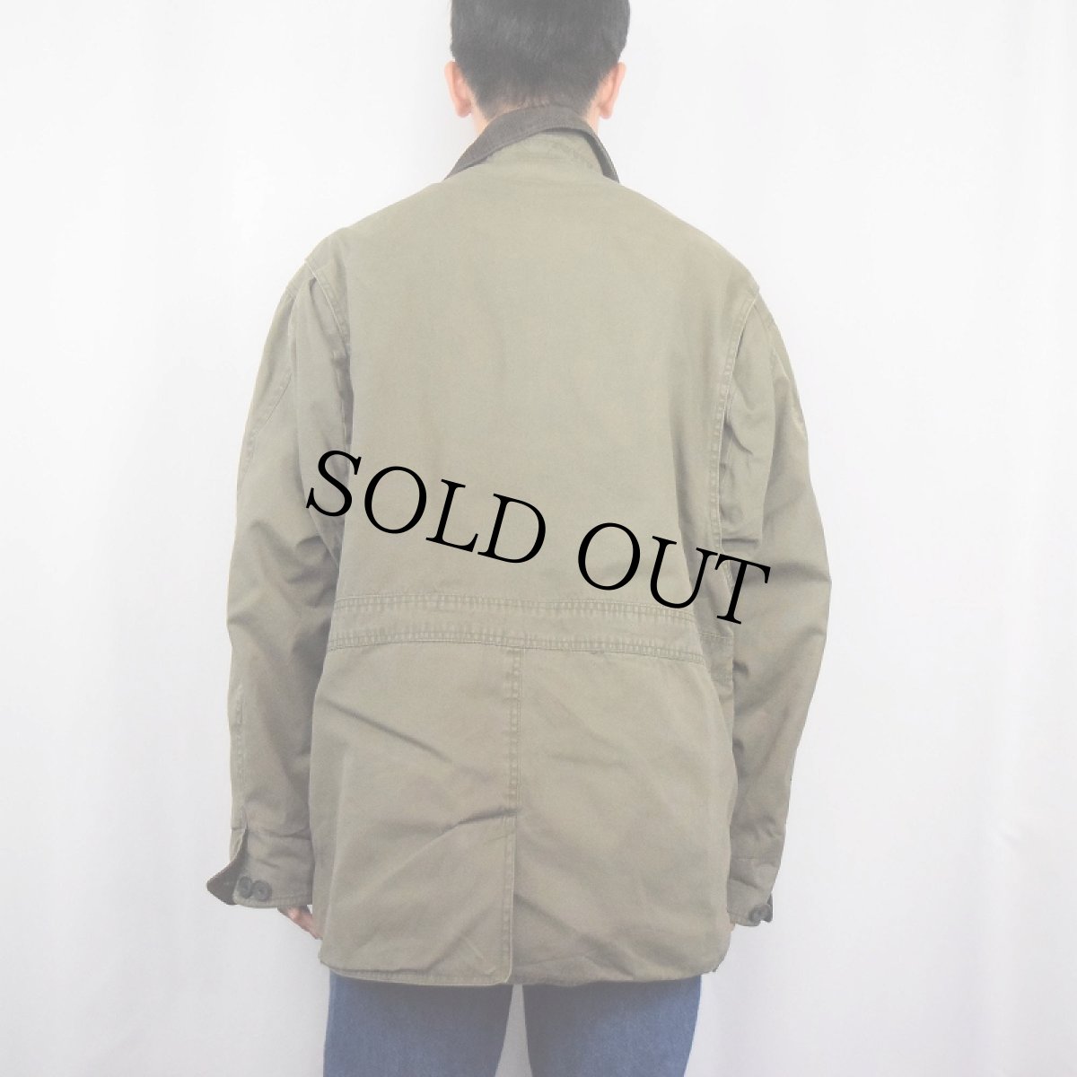 画像3: GAP コットンハンティングジャケット M (3)