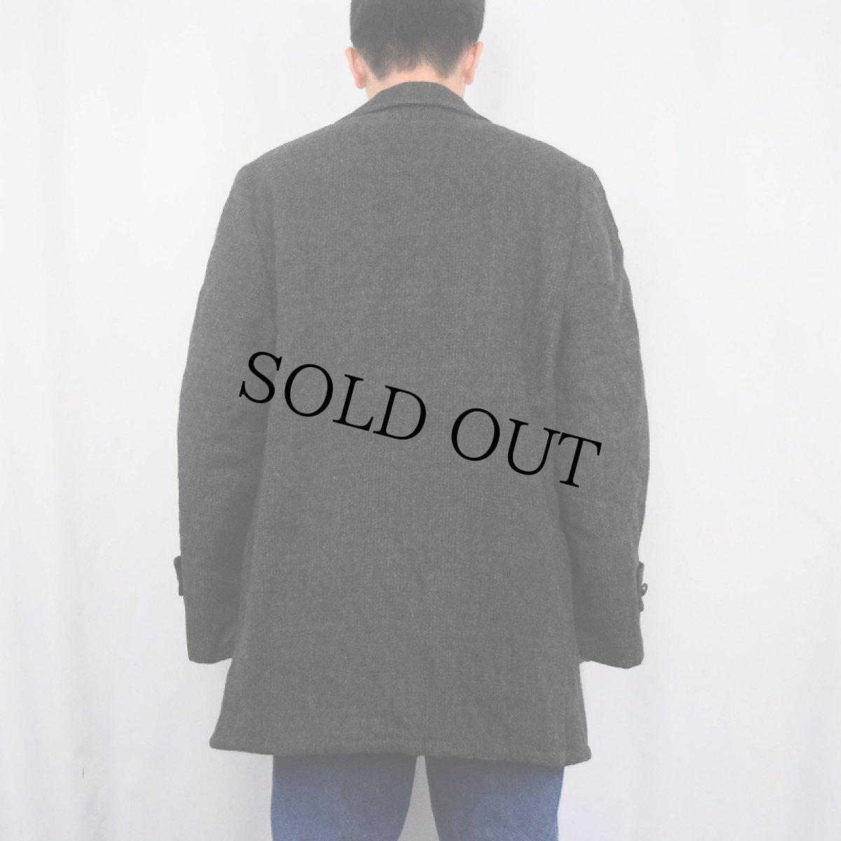 画像3: 60's PENNEY'S Outerwear ウールハーフコート SIZE42 (3)