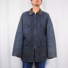 画像2: 60's Sears キルティングライナー デニムカバーオール (2)