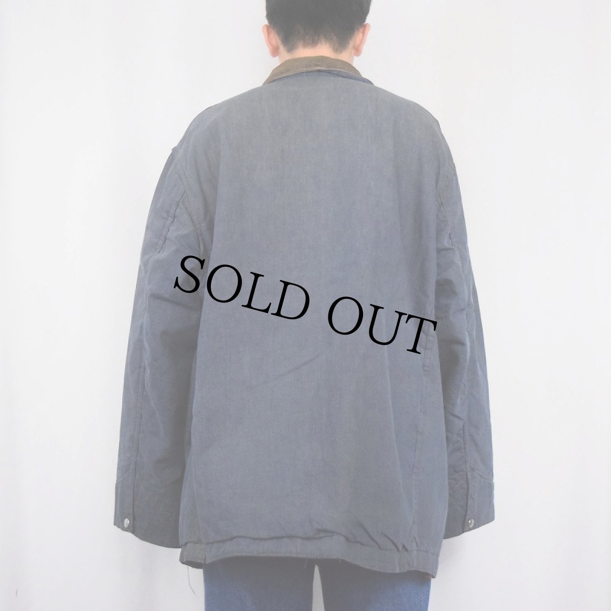 画像3: 60's Sears キルティングライナー デニムカバーオール (3)